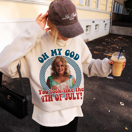 You Look Like the 4th of July Printed Sweatshirt